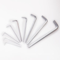 9pcs multi bike bicycle repair hand tool kit metric SAE inch size L sharpe long arm allen hex hexagon key wrench set